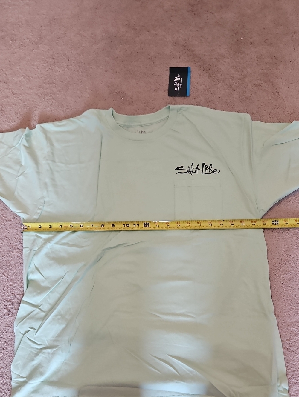 New Salt Life Graphic Tees - Mint & Khaki - Picture 5 of 16